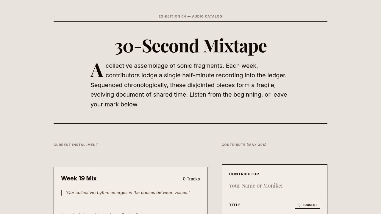 mixtape-30s